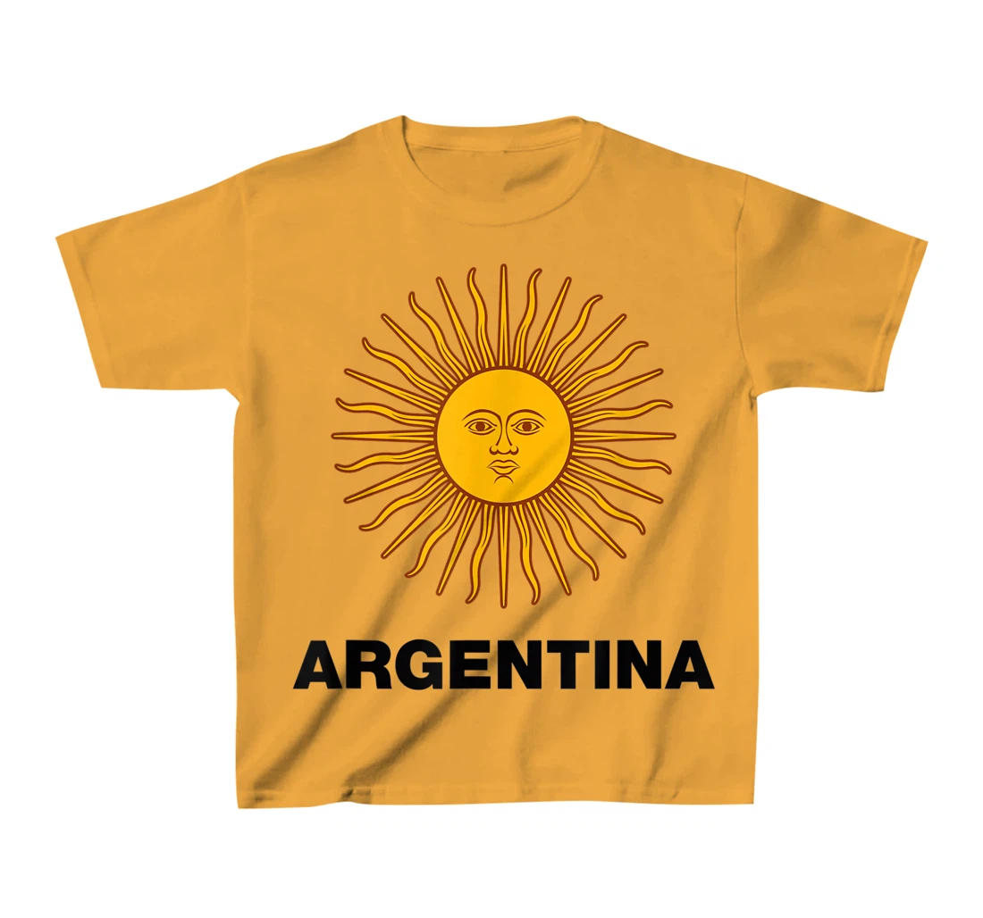 Cool I Love Argentina Illustration Novelty Graphic Designs T-Shirt, Kid T-Shirt and Women T-Shirt