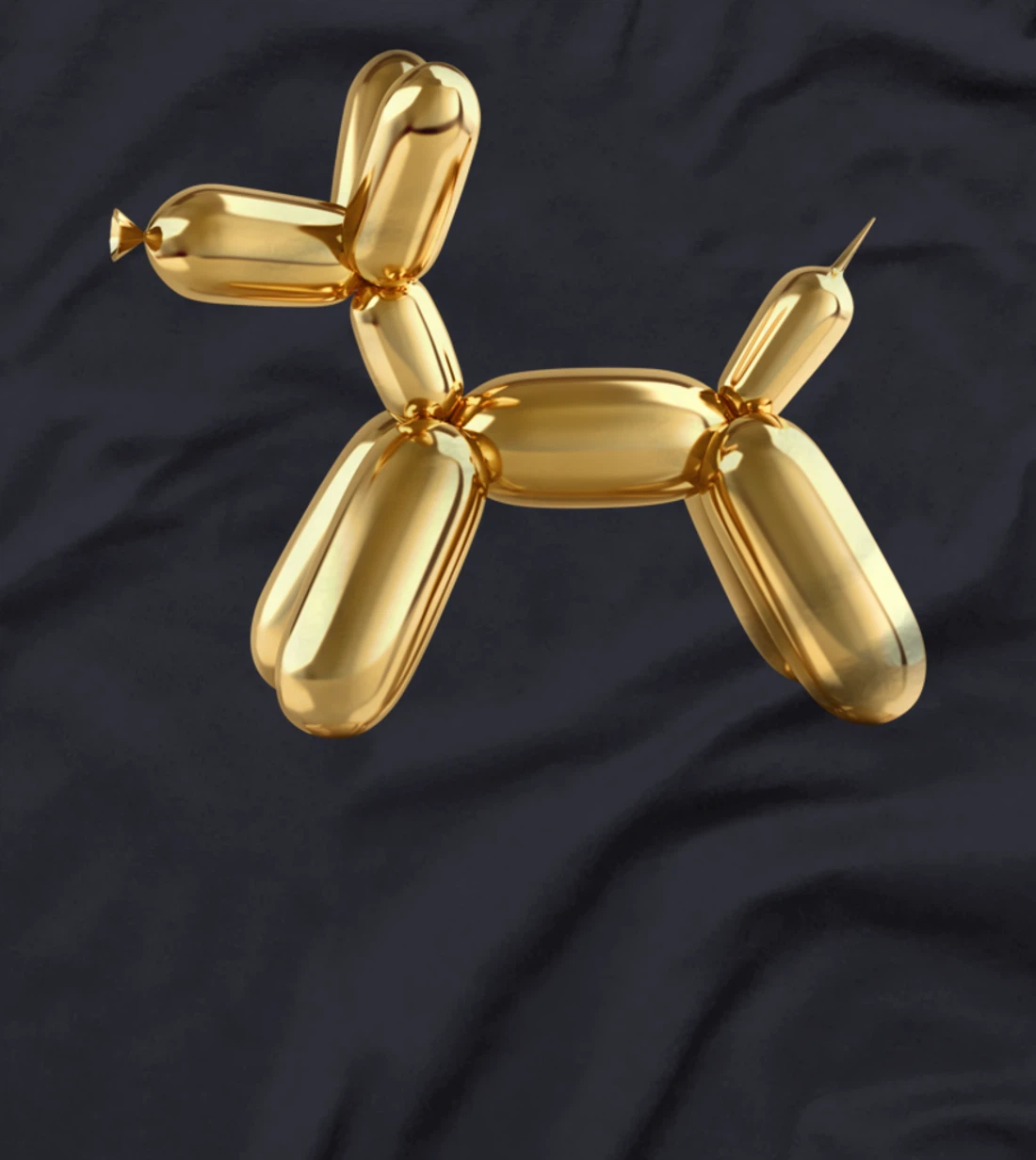 Poodle Dog Balloon Animal Illustration Graphic Designs T-Shirt