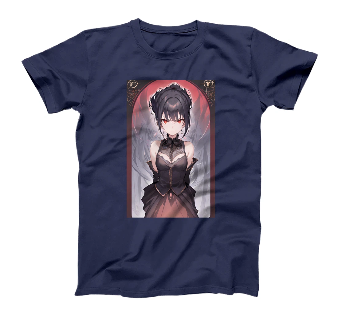 Aesthetic Goth Style Anime Girl Soft Grunge Gothic Waifu T-Shirt