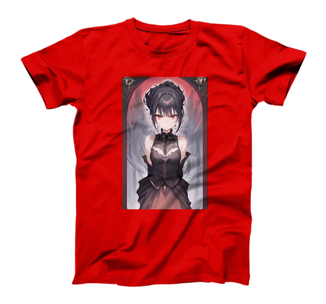 Aesthetic Goth Style Anime Girl Soft Grunge Gothic Waifu T-Shirt