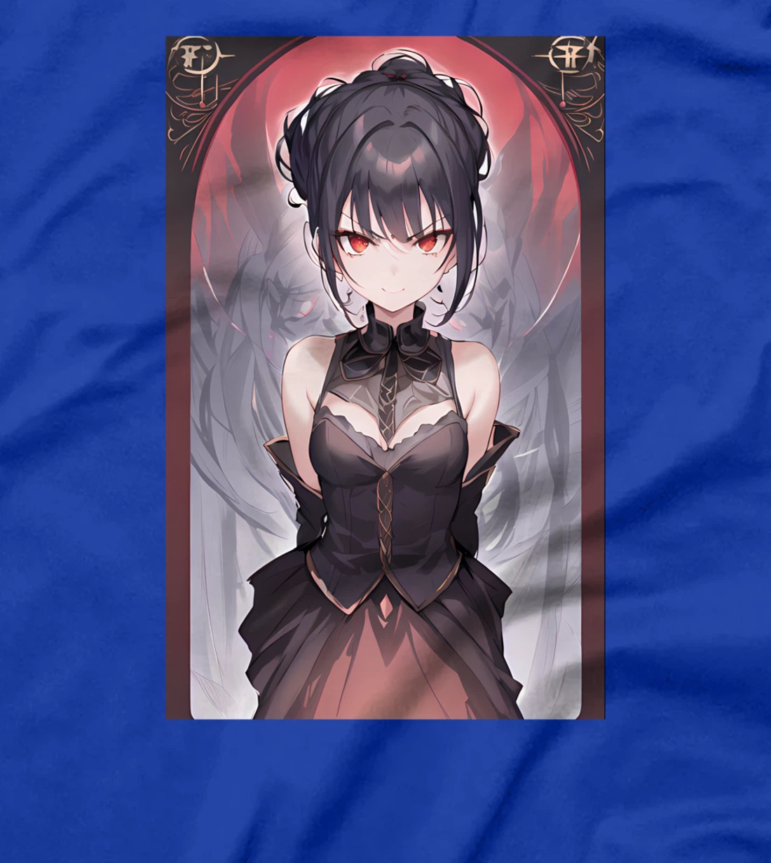 Aesthetic Goth Style Anime Girl Soft Grunge Gothic Waifu T-Shirt