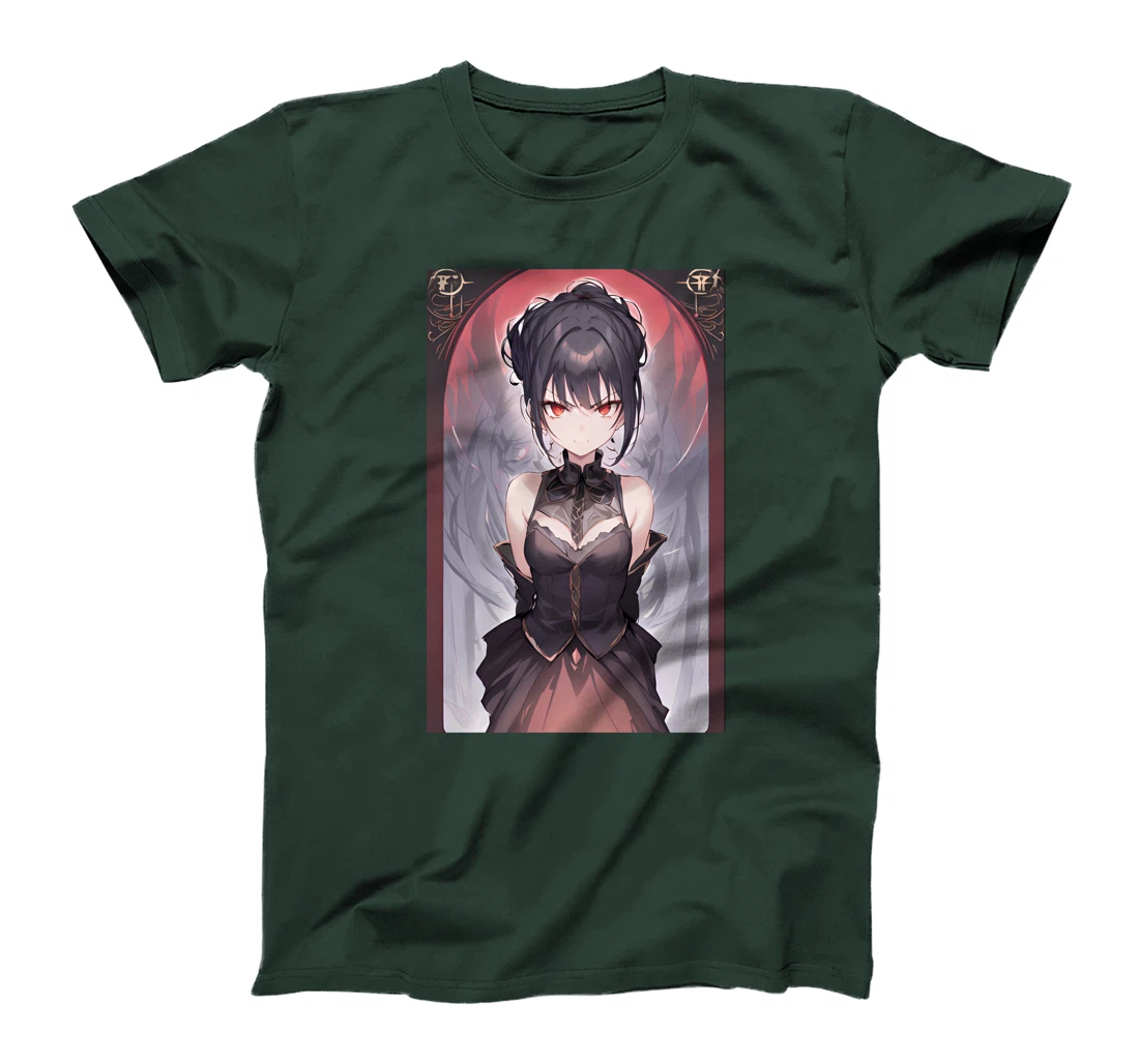 Aesthetic Goth Style Anime Girl Soft Grunge Gothic Waifu T-Shirt