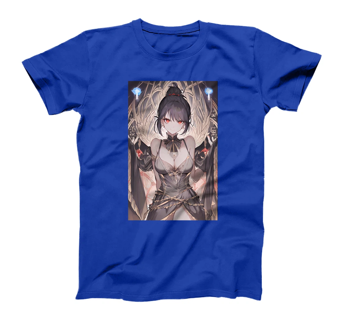 Gothic Anime Girl Aesthetic Japanese Waifu T-Shirt