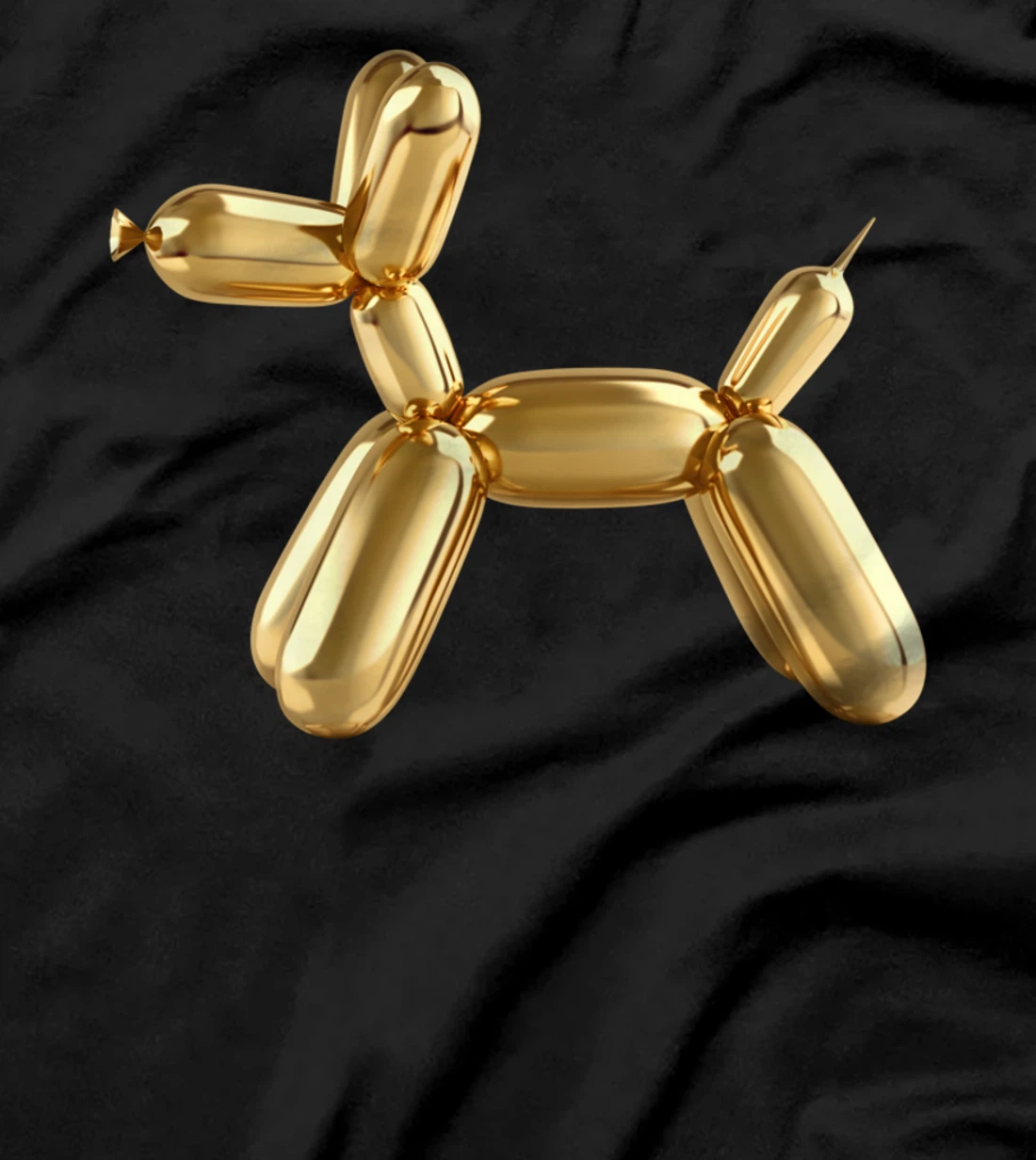 Poodle Dog Balloon Animal Illustration Graphic Designs T-Shirt