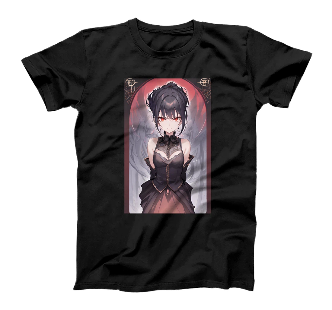 Aesthetic Goth Style Anime Girl Soft Grunge Gothic Waifu T-Shirt