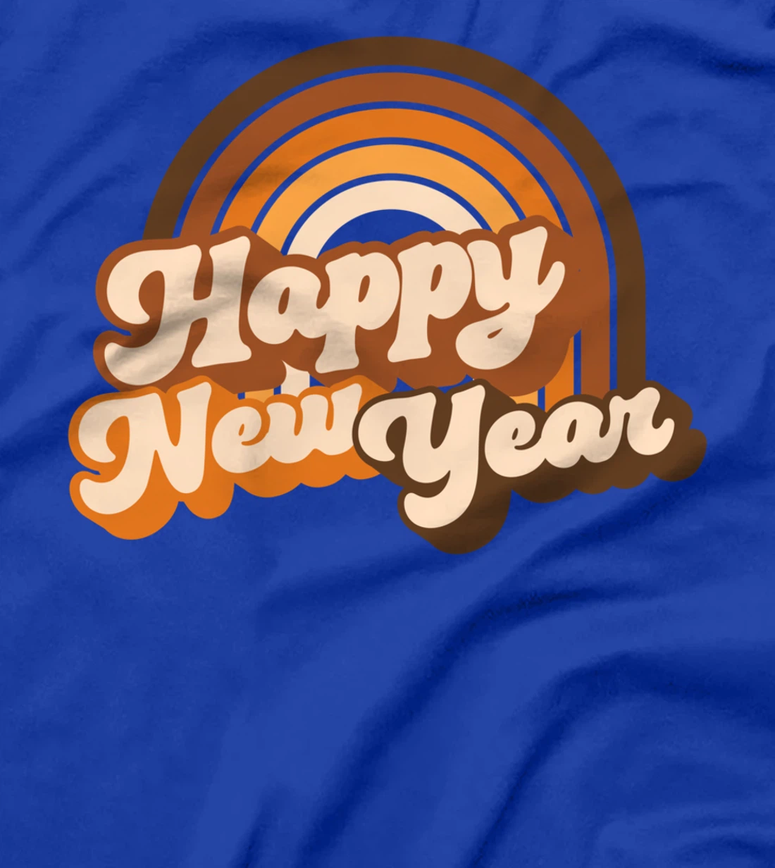 Retro Vintage Happy New Year 2023, NY Eve Family, Friends T-Shirt