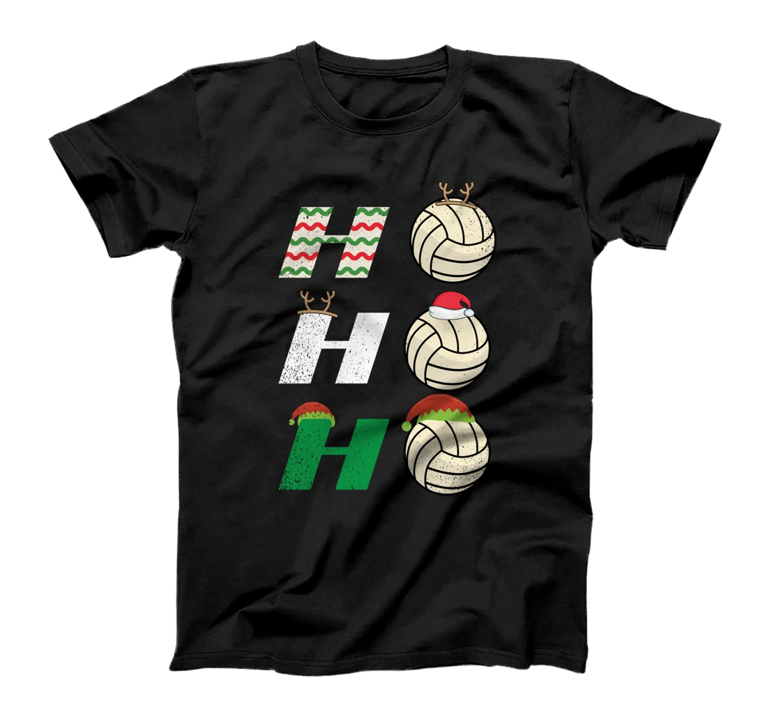 Ho Ho Ho - Christmas Volleyball Team Player Enthusiast T-Shirt