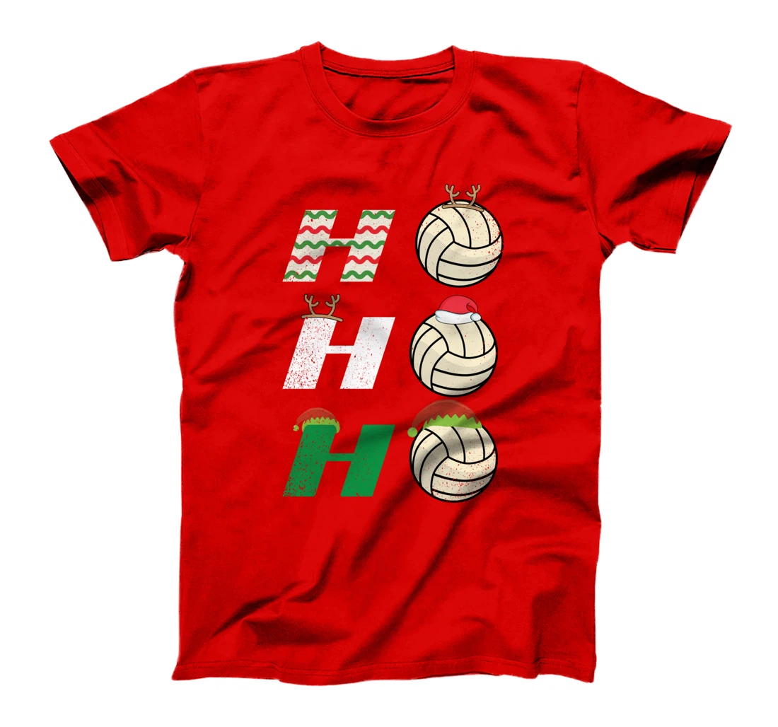 Ho Ho Ho - Christmas Volleyball Team Player Enthusiast T-Shirt