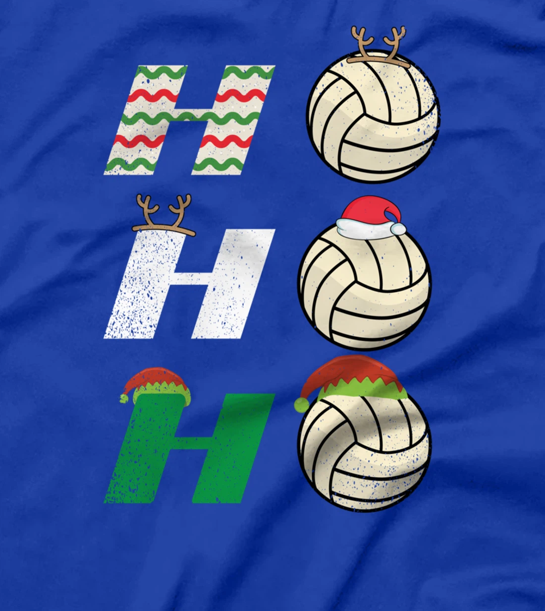 Ho Ho Ho - Christmas Volleyball Team Player Enthusiast T-Shirt