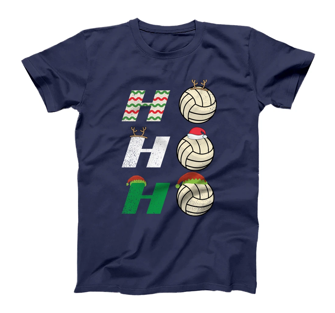Ho Ho Ho - Christmas Volleyball Team Player Enthusiast T-Shirt