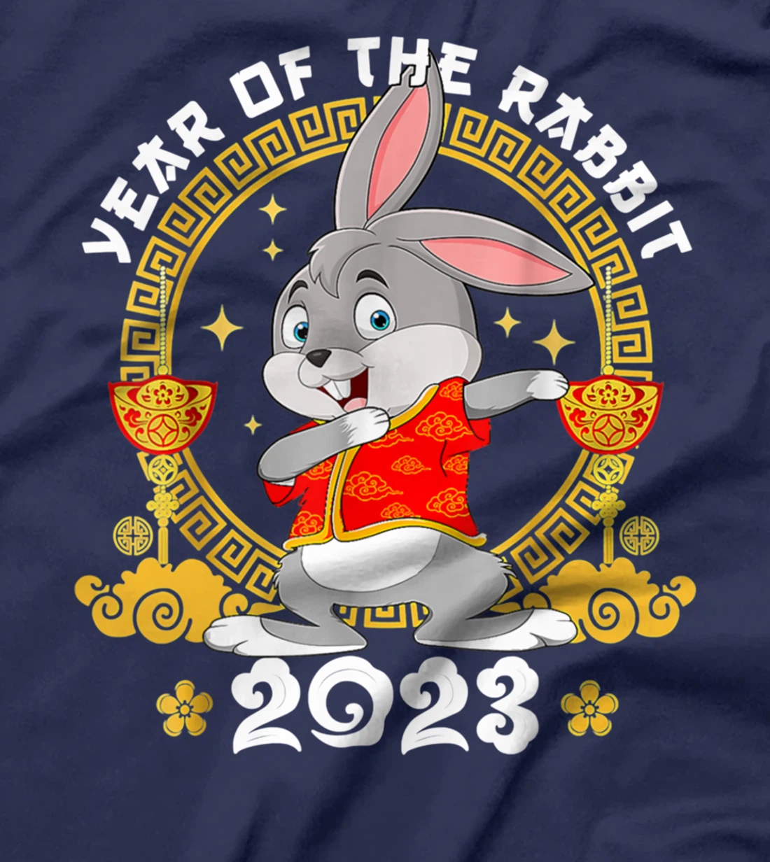 Chinese Zodiac Horoscope Decor New Year of the Rabbit 2023 T-Shirt