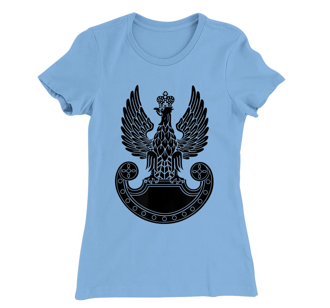 Womens POLISH LAND FORCES ARMY POLAND ARMED FORCES MILITARY EAGLE T-Shirt, Women T-Shirt
