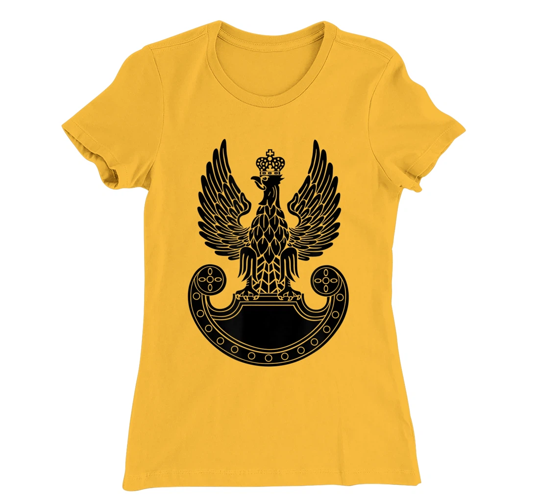 Womens POLISH LAND FORCES ARMY POLAND ARMED FORCES MILITARY EAGLE T-Shirt, Women T-Shirt
