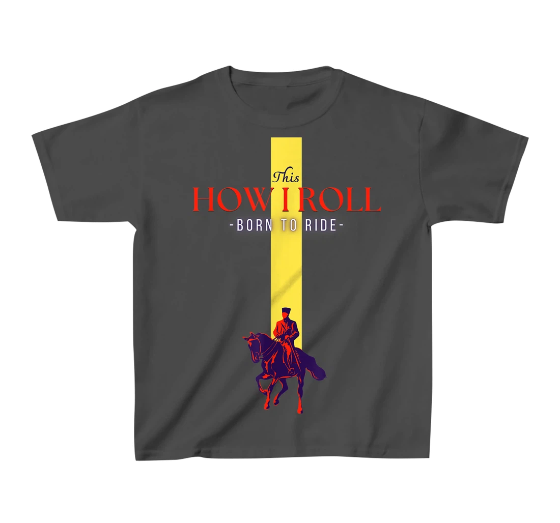 Funny Amish Horse And Buggy This Is How I Roll T-Shirt, Kid T-Shirt and Women T-Shirt