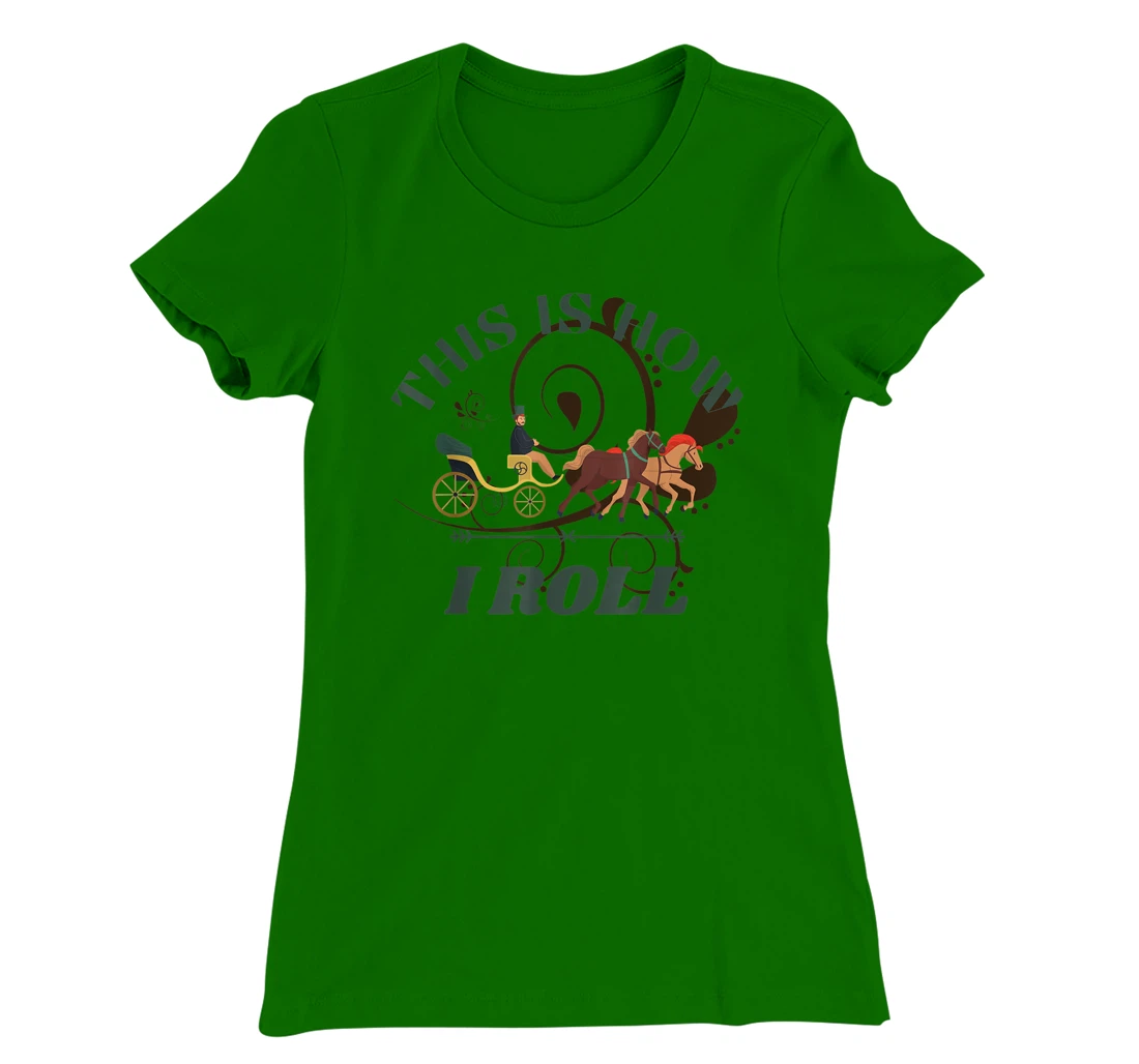 Funny Amish Horse And Buggy This Is How I Roll T-Shirt, Kid T-Shirt and Women T-Shirt