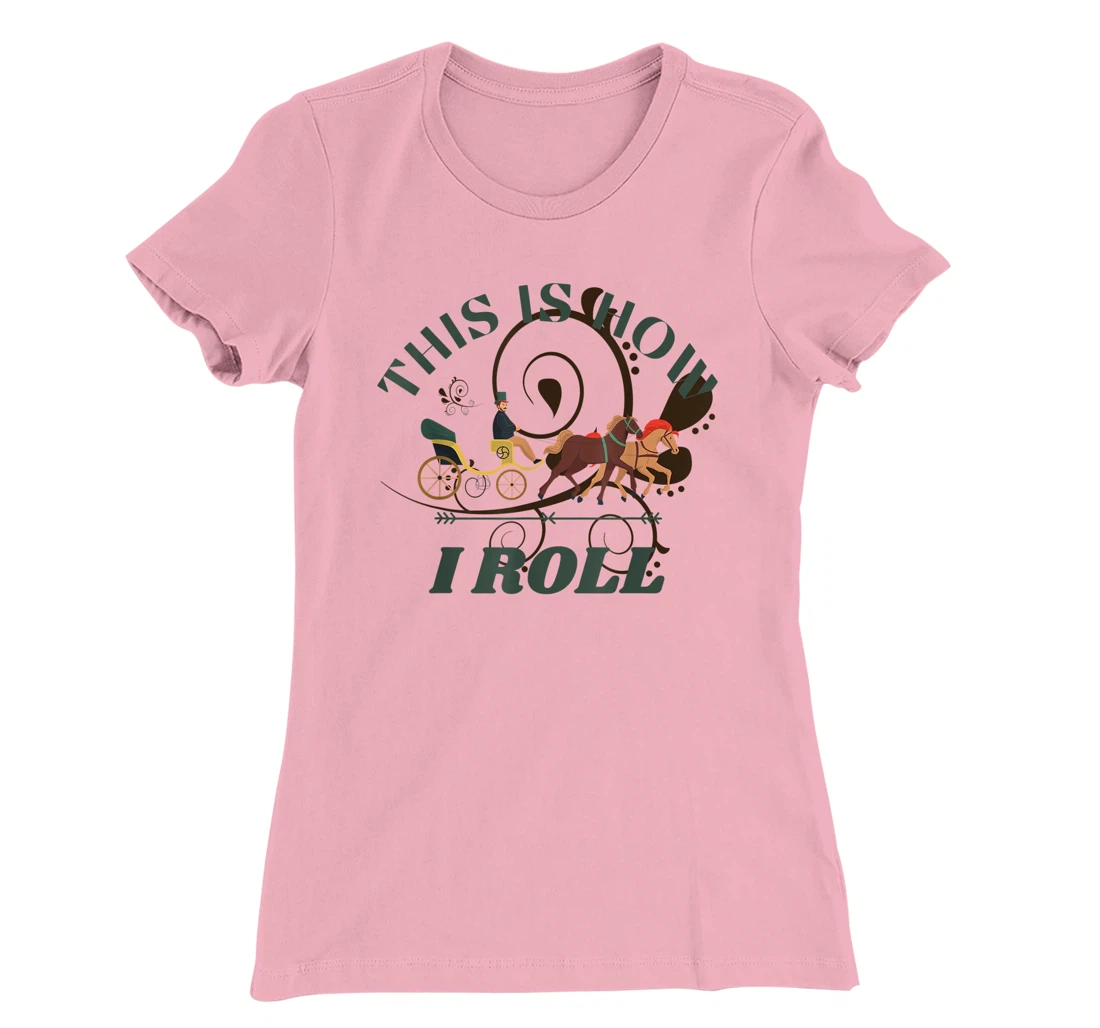 Funny Amish Horse And Buggy This Is How I Roll T-Shirt, Kid T-Shirt and Women T-Shirt