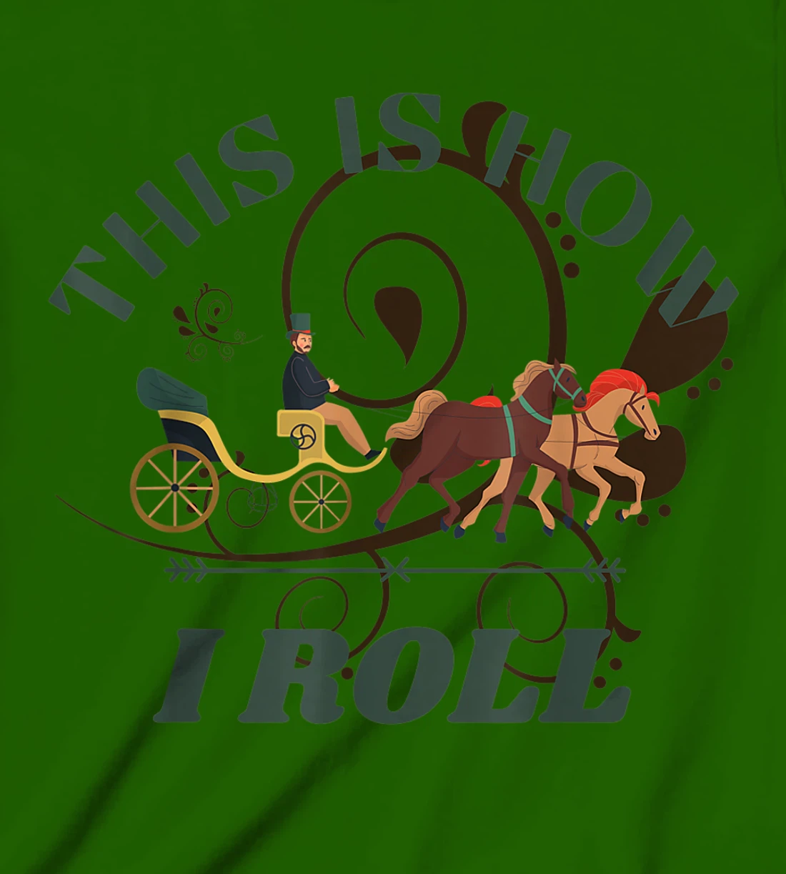 Funny Amish Horse And Buggy This Is How I Roll T-Shirt, Kid T-Shirt and Women T-Shirt