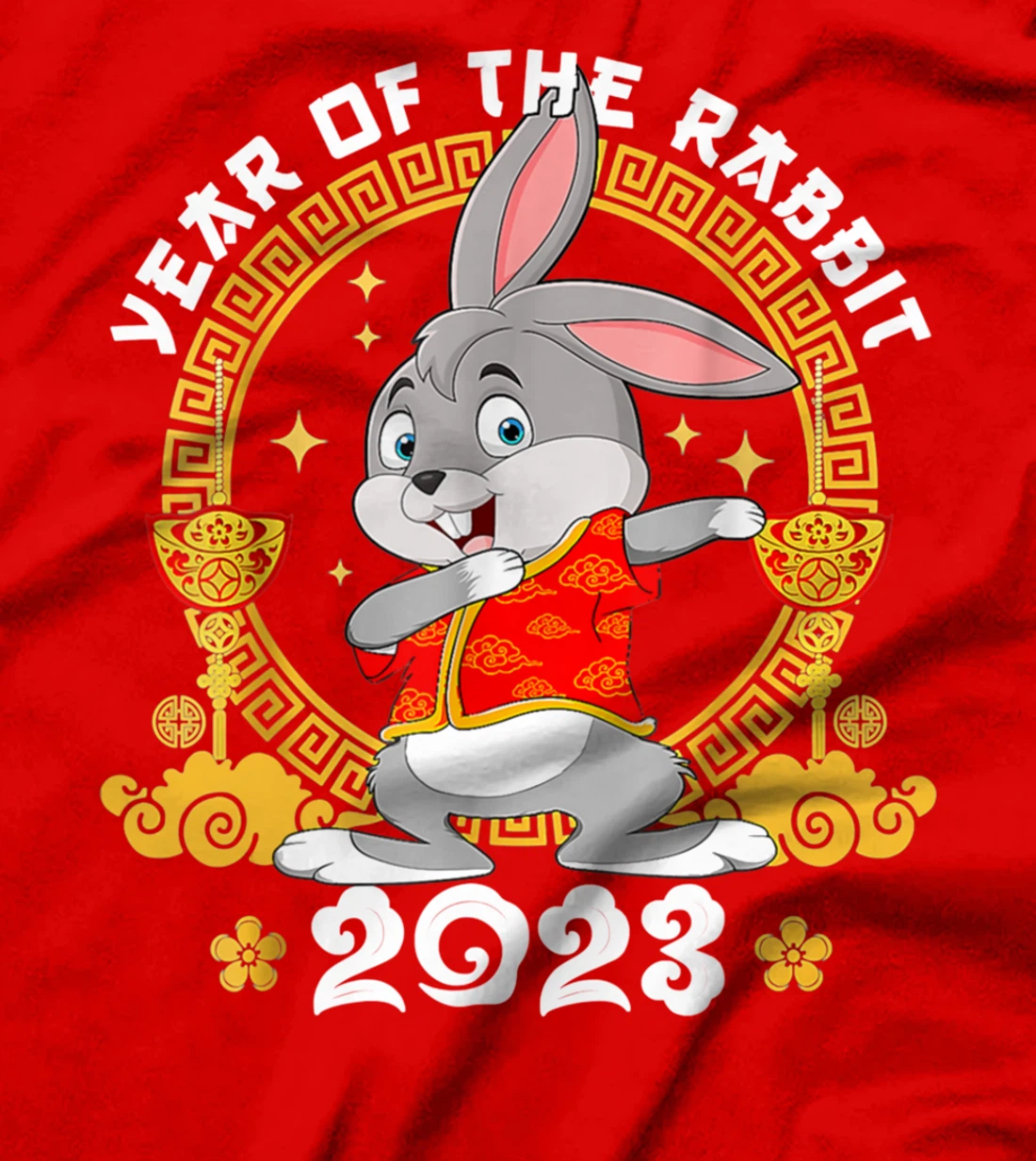 Chinese Zodiac Horoscope Decor New Year of the Rabbit 2023 T-Shirt