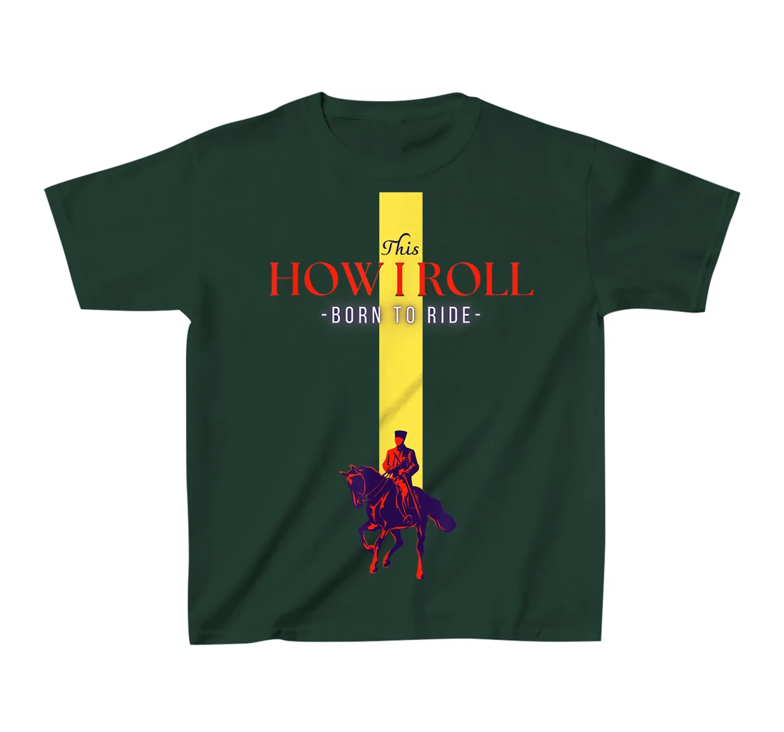 Funny Amish Horse And Buggy This Is How I Roll T-Shirt, Kid T-Shirt and Women T-Shirt