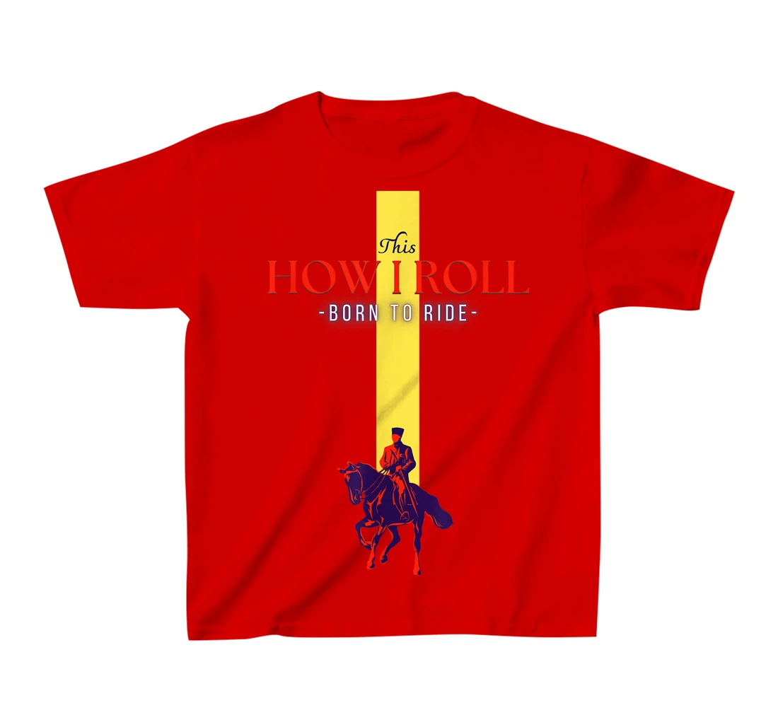 Funny Amish Horse And Buggy This Is How I Roll T-Shirt, Kid T-Shirt and Women T-Shirt