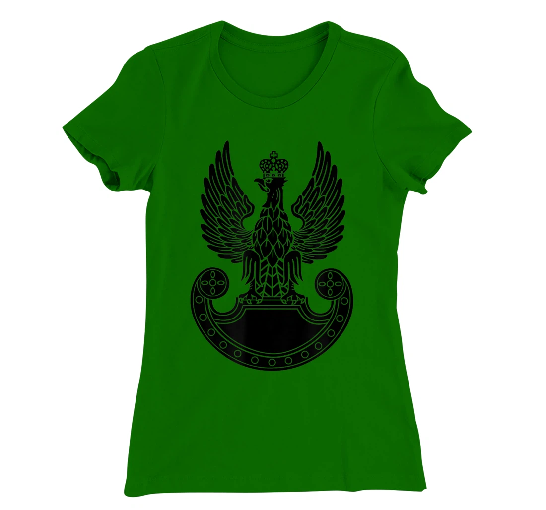 Womens POLISH LAND FORCES ARMY POLAND ARMED FORCES MILITARY EAGLE T-Shirt, Women T-Shirt