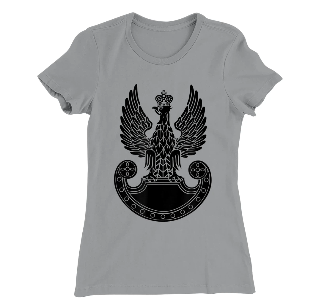 Womens POLISH LAND FORCES ARMY POLAND ARMED FORCES MILITARY EAGLE T-Shirt, Women T-Shirt