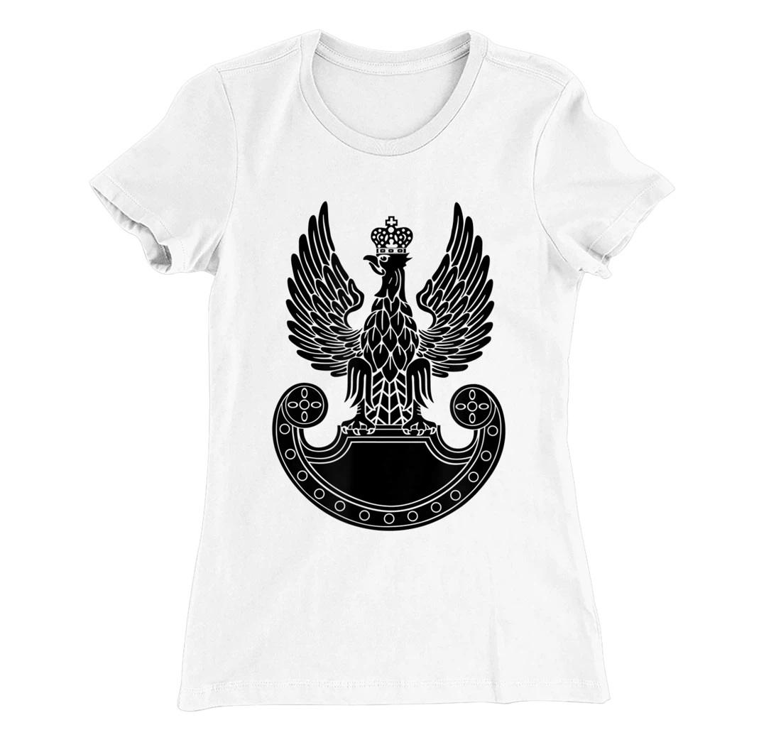 Womens POLISH LAND FORCES ARMY POLAND ARMED FORCES MILITARY EAGLE T-Shirt, Women T-Shirt