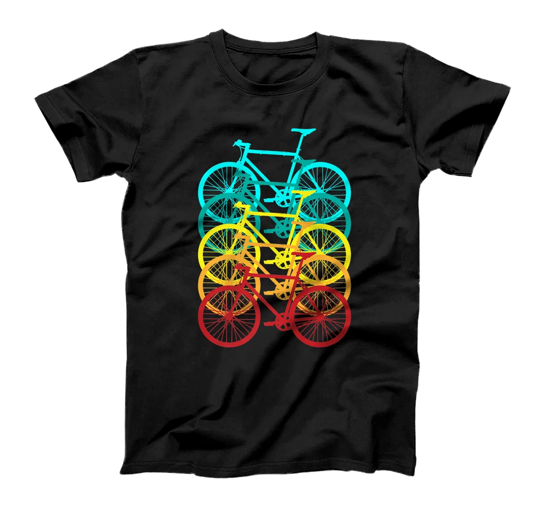 Retro Style Mountain Biking T-Shirt, Women T-Shirt