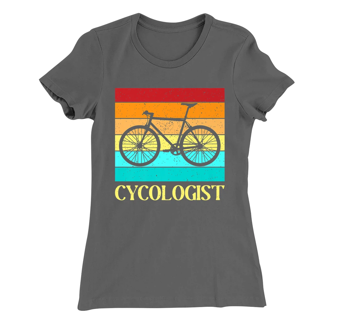 Mountain Bike Cycologist T-Shirt, Women T-Shirt