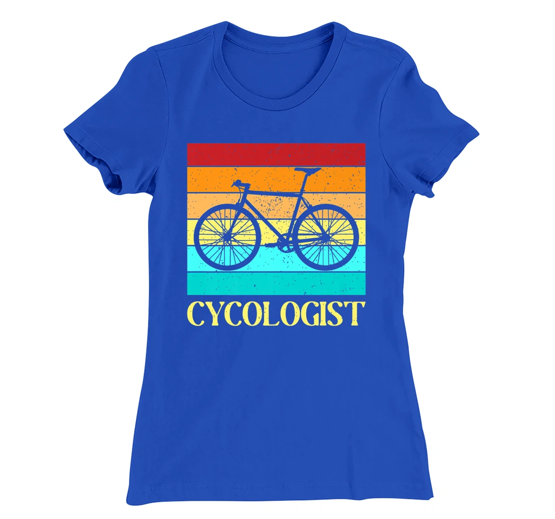 Mountain Bike Cycologist T-Shirt, Women T-Shirt