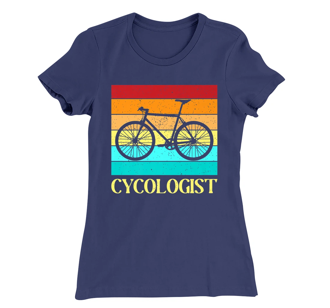 Mountain Bike Cycologist T-Shirt, Women T-Shirt