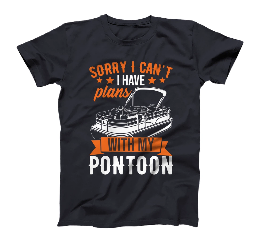 I Have Plans With My Pontoon T-Shirt