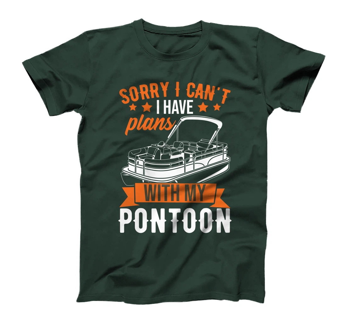 I Have Plans With My Pontoon T-Shirt
