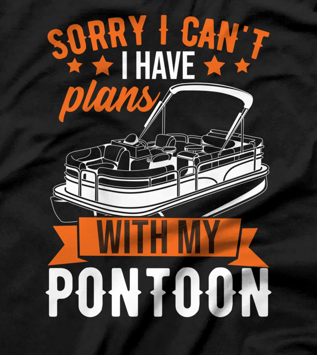 I Have Plans With My Pontoon T-Shirt