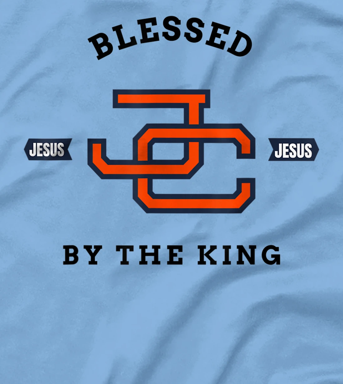 Womens Blessed by King Motivational Christian T-Shirt, Kid T-Shirt and Women T-Shirt