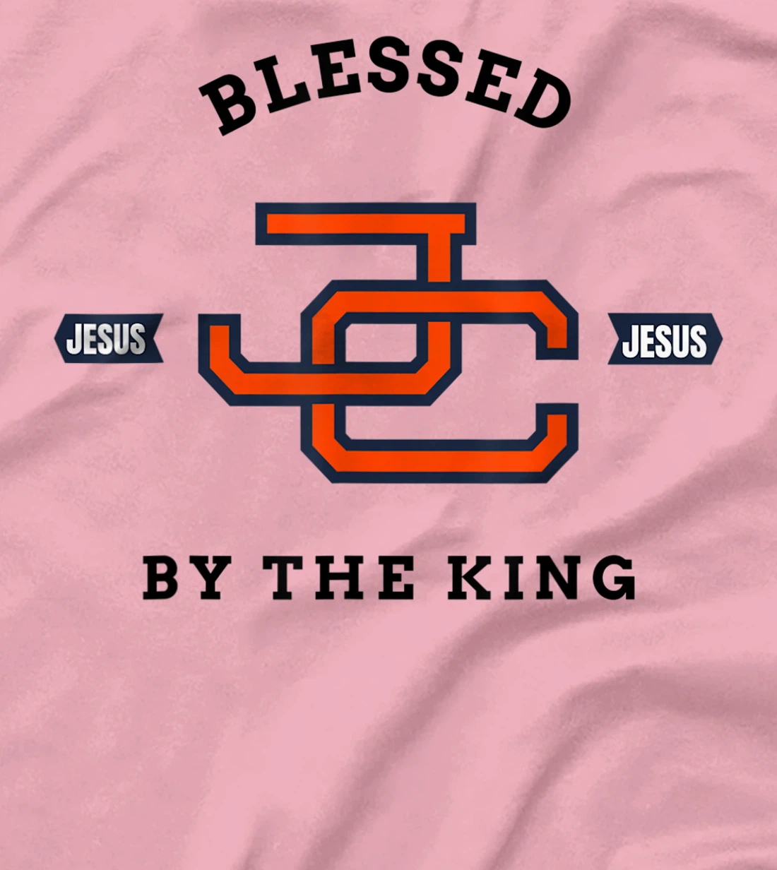 Womens Blessed by King Motivational Christian T-Shirt, Kid T-Shirt and Women T-Shirt