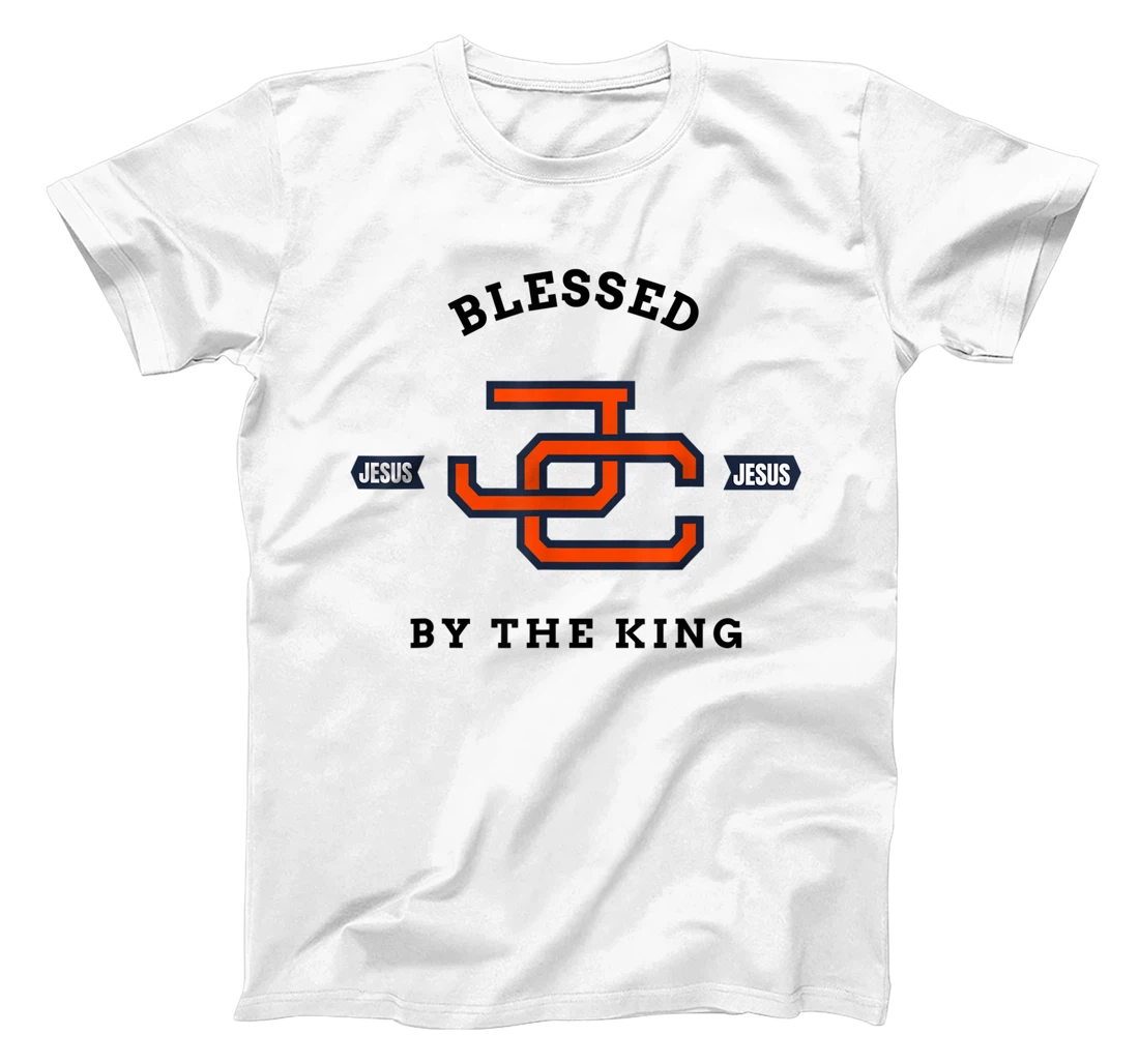 Womens Blessed by King Motivational Christian T-Shirt, Kid T-Shirt and Women T-Shirt