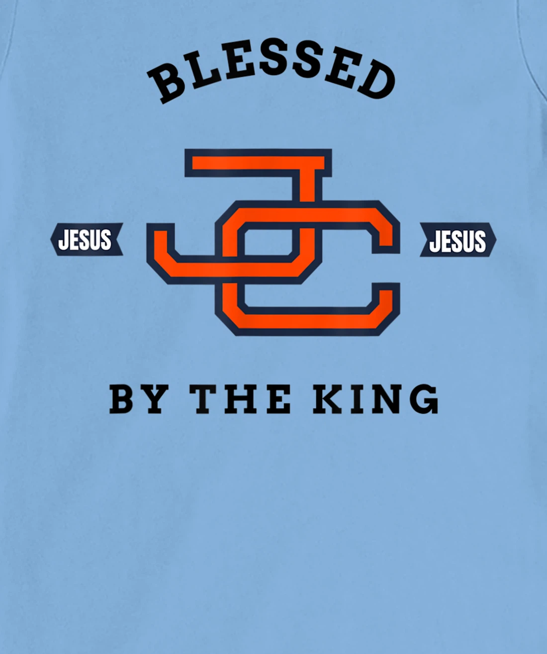 Womens Blessed by King Motivational Christian T-Shirt, Kid T-Shirt and Women T-Shirt
