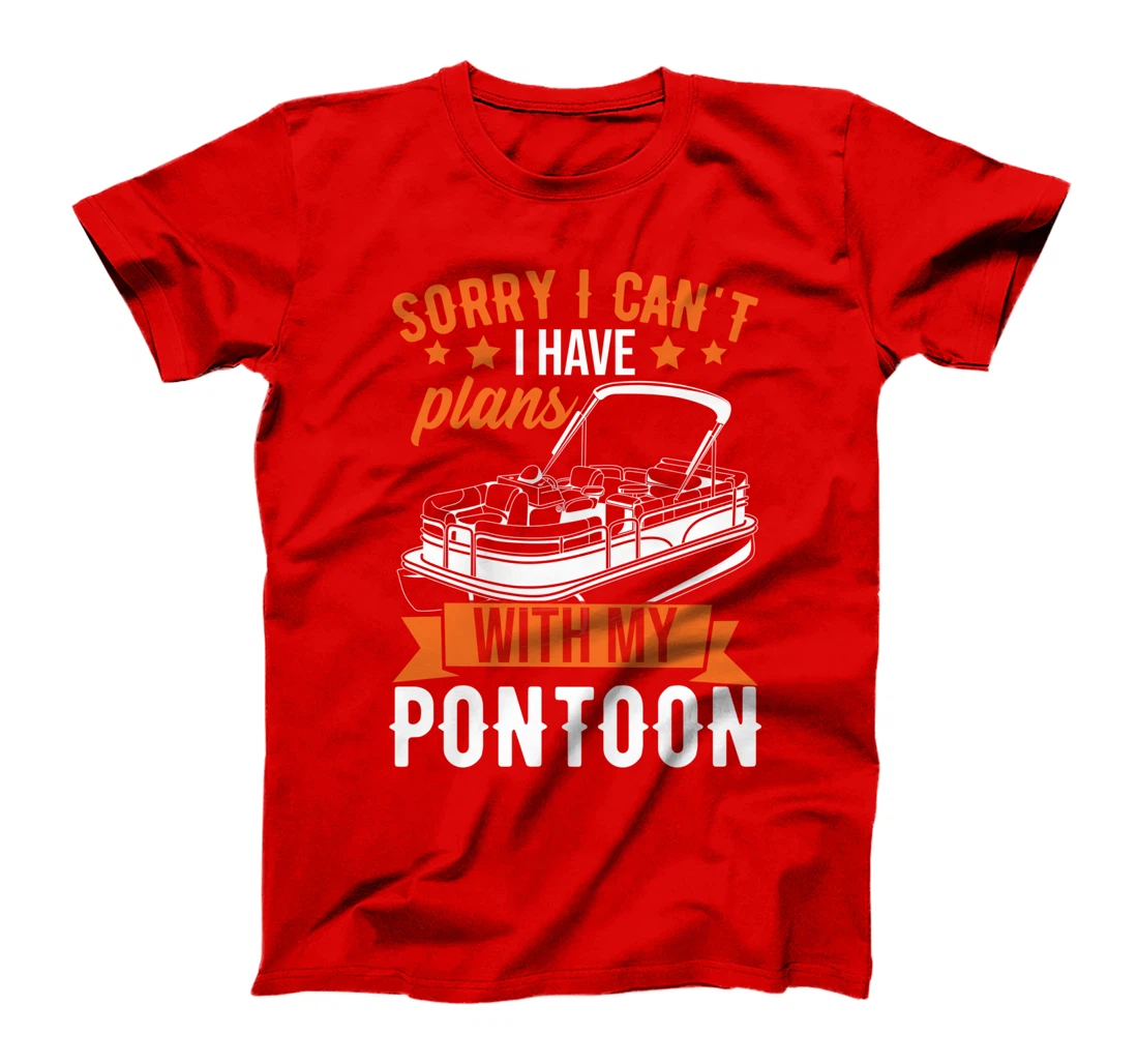 I Have Plans With My Pontoon T-Shirt