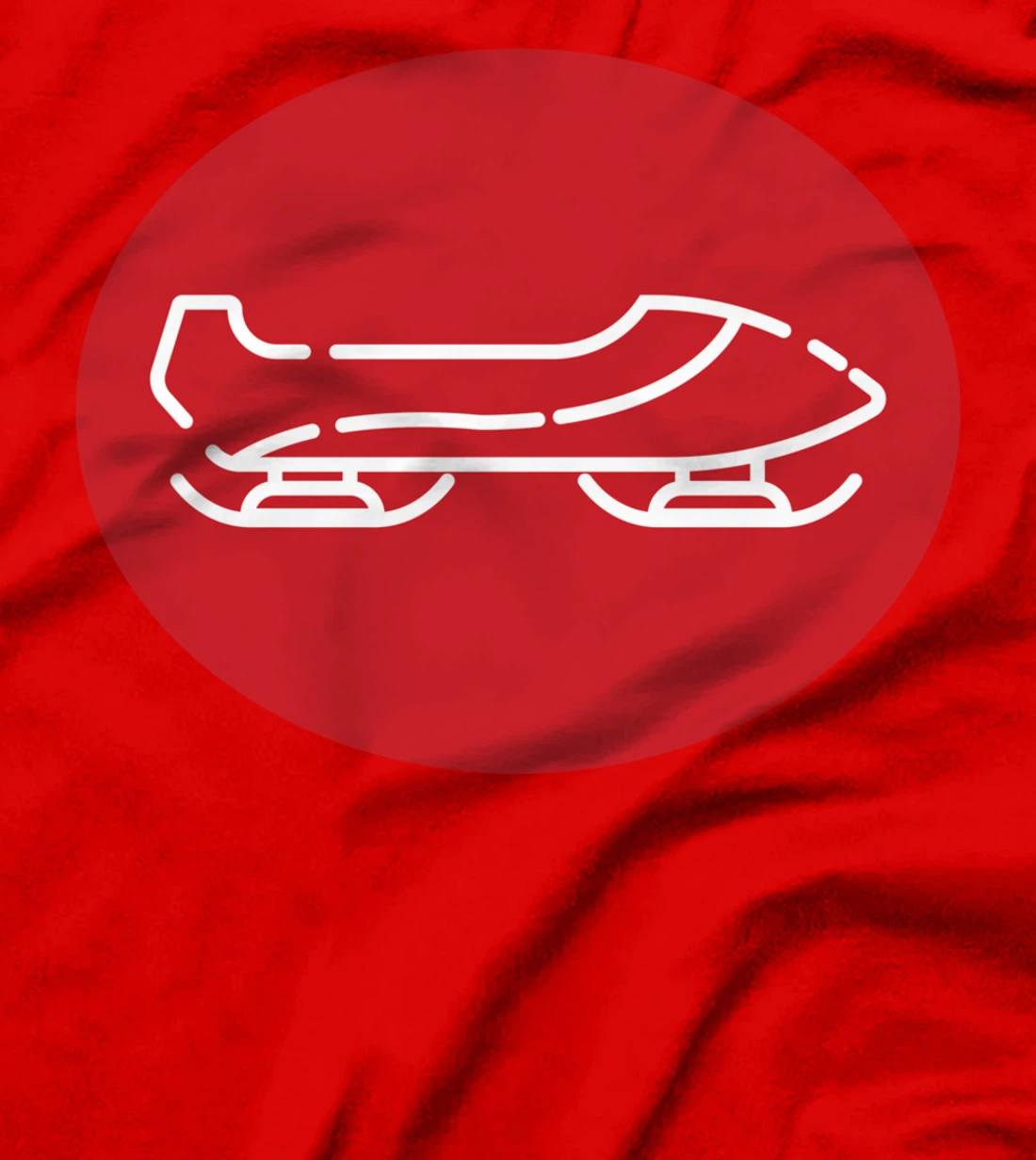 Bobsleigh Sledge Racing Race Sledger Winter Sports Run Luge T-Shirt