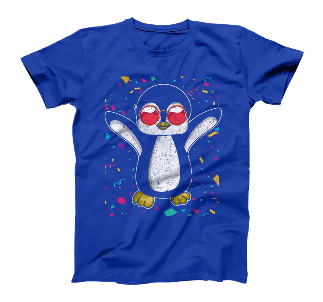 Cool Party Animal Funny Zoo Animal Sunglasses Penguin T-Shirt
