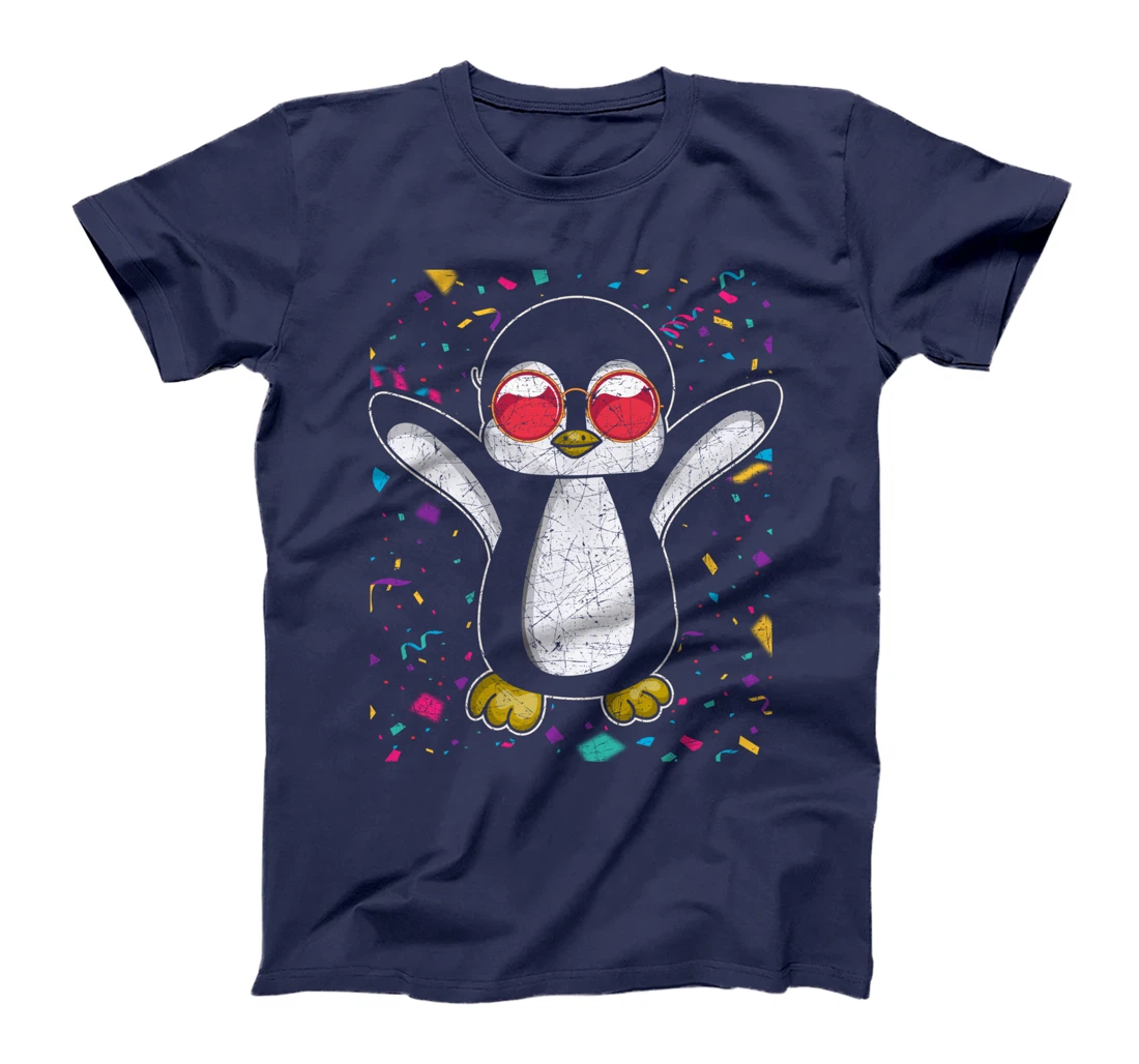 Cool Party Animal Funny Zoo Animal Sunglasses Penguin T-Shirt