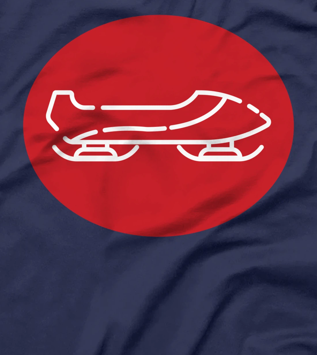 Bobsleigh Sledge Racing Race Sledger Winter Sports Run Luge T-Shirt