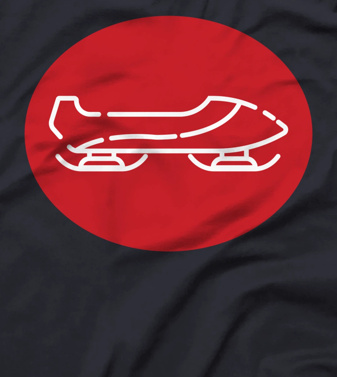 Bobsleigh Sledge Racing Race Sledger Winter Sports Run Luge T-Shirt