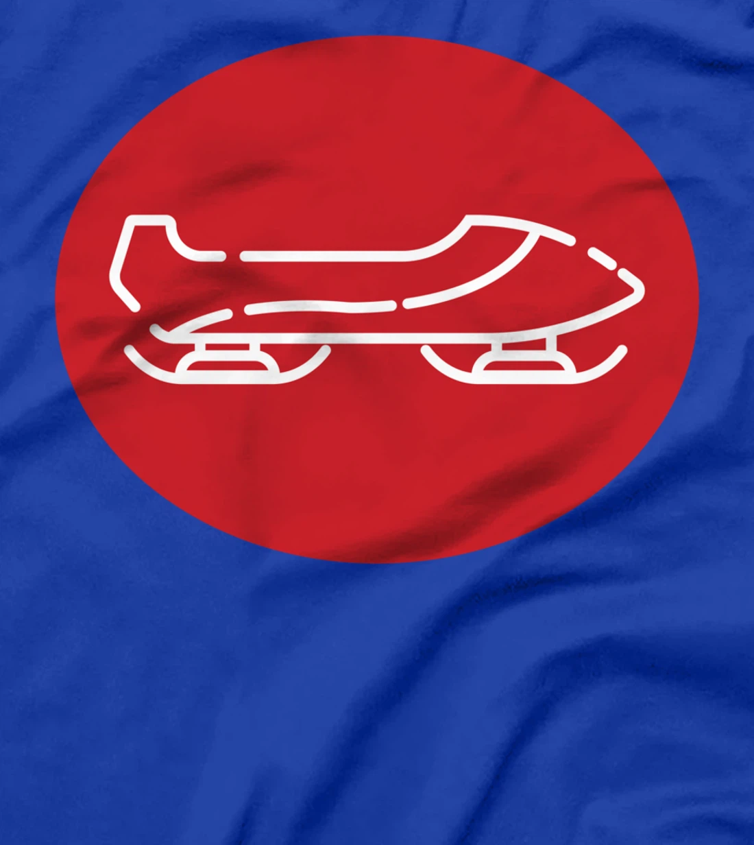 Bobsleigh Sledge Racing Race Sledger Winter Sports Run Luge T-Shirt