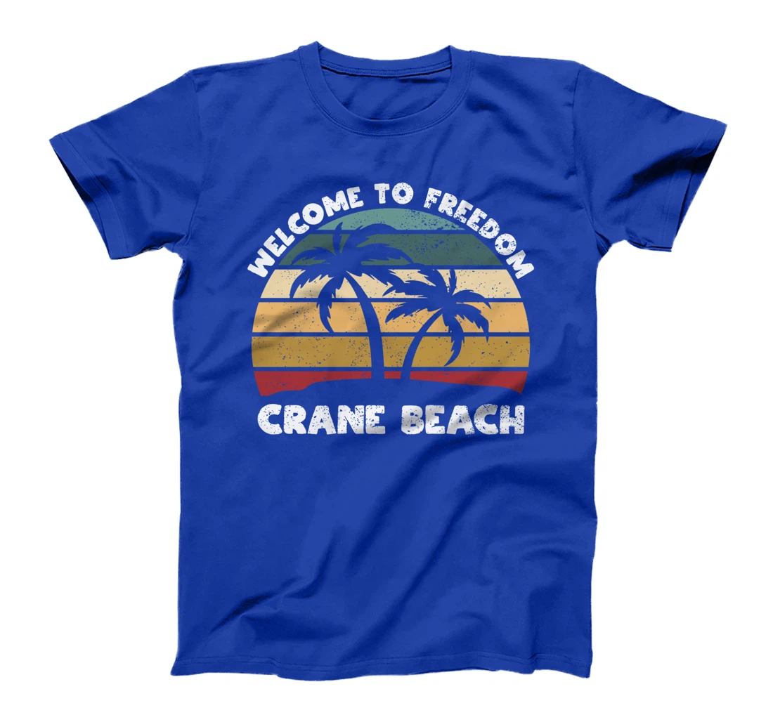 Crane Beach Welcome to Summer Massachusetts Tropical T-Shirt