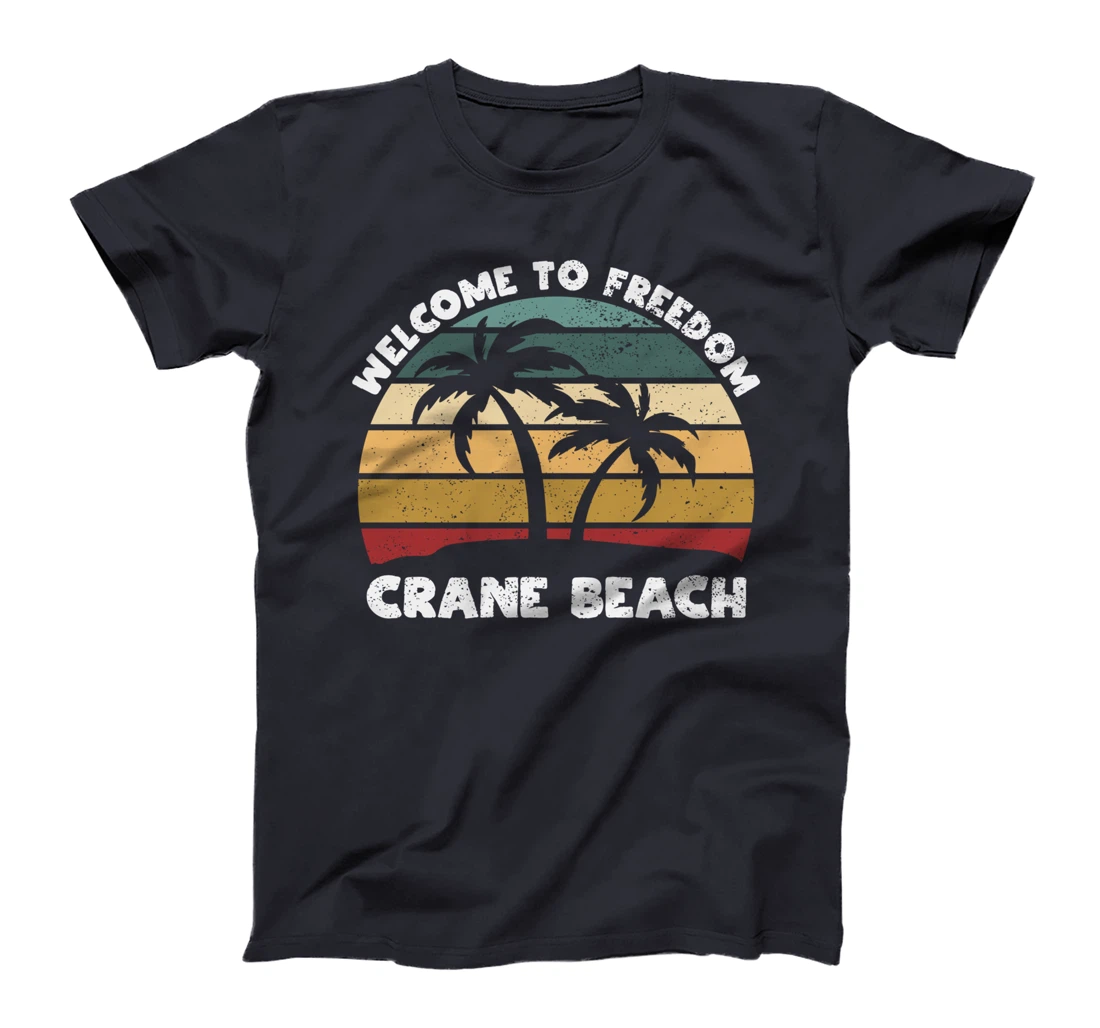 Crane Beach Welcome to Summer Massachusetts Tropical T-Shirt