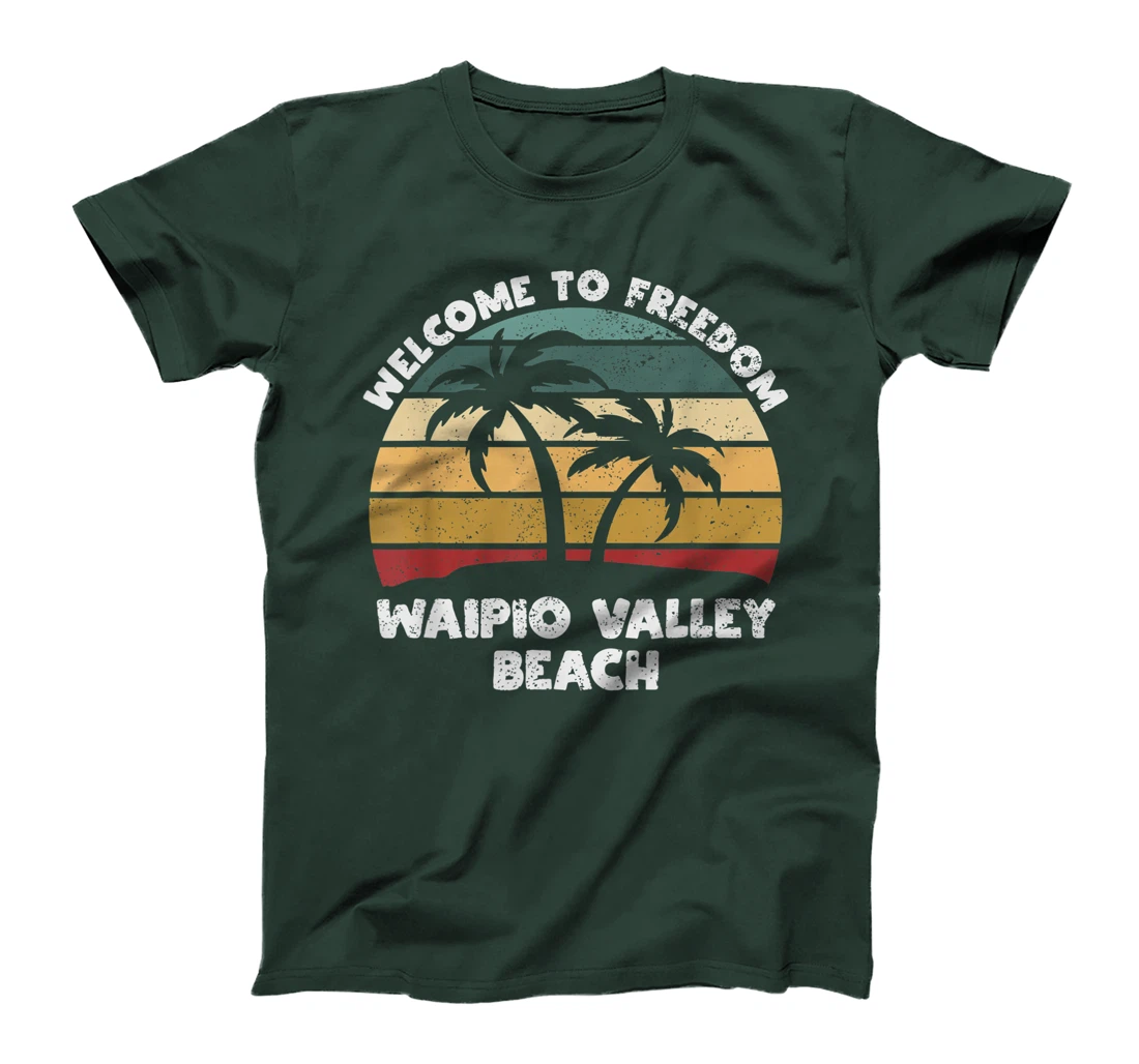 Waipio Valley Beach Welcome to Summer Hawaii T-Shirt, Women T-Shirt