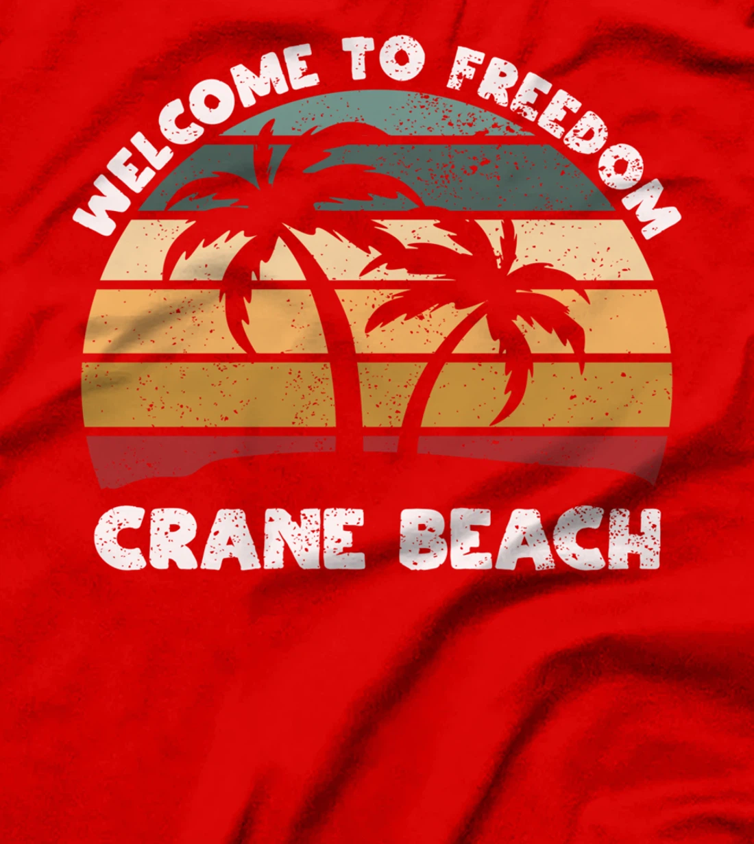 Crane Beach Welcome to Summer Massachusetts Tropical T-Shirt