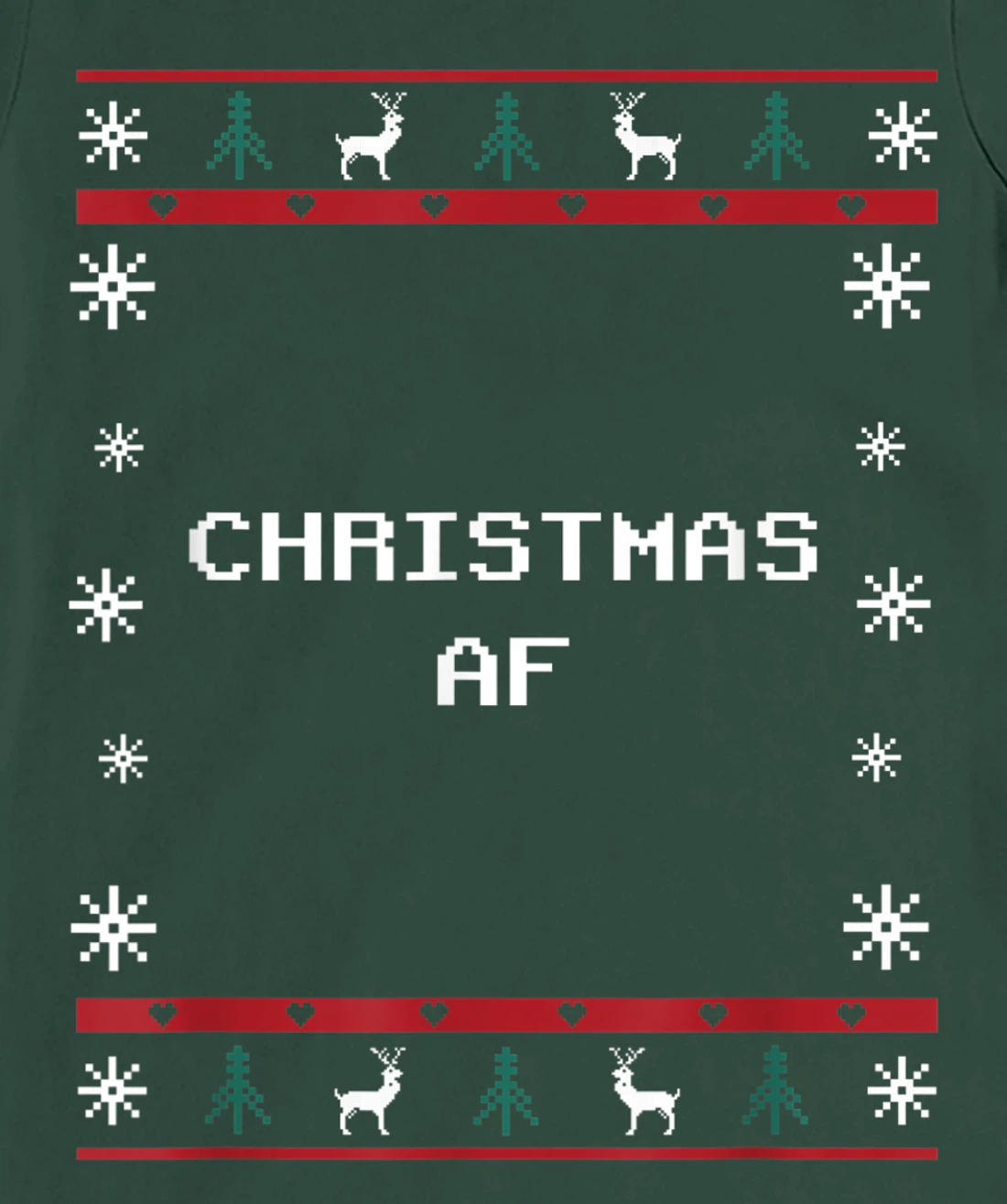 Christmas AF Party Pun Reunion Joke Family Funny T-Shirt, Women T-Shirt